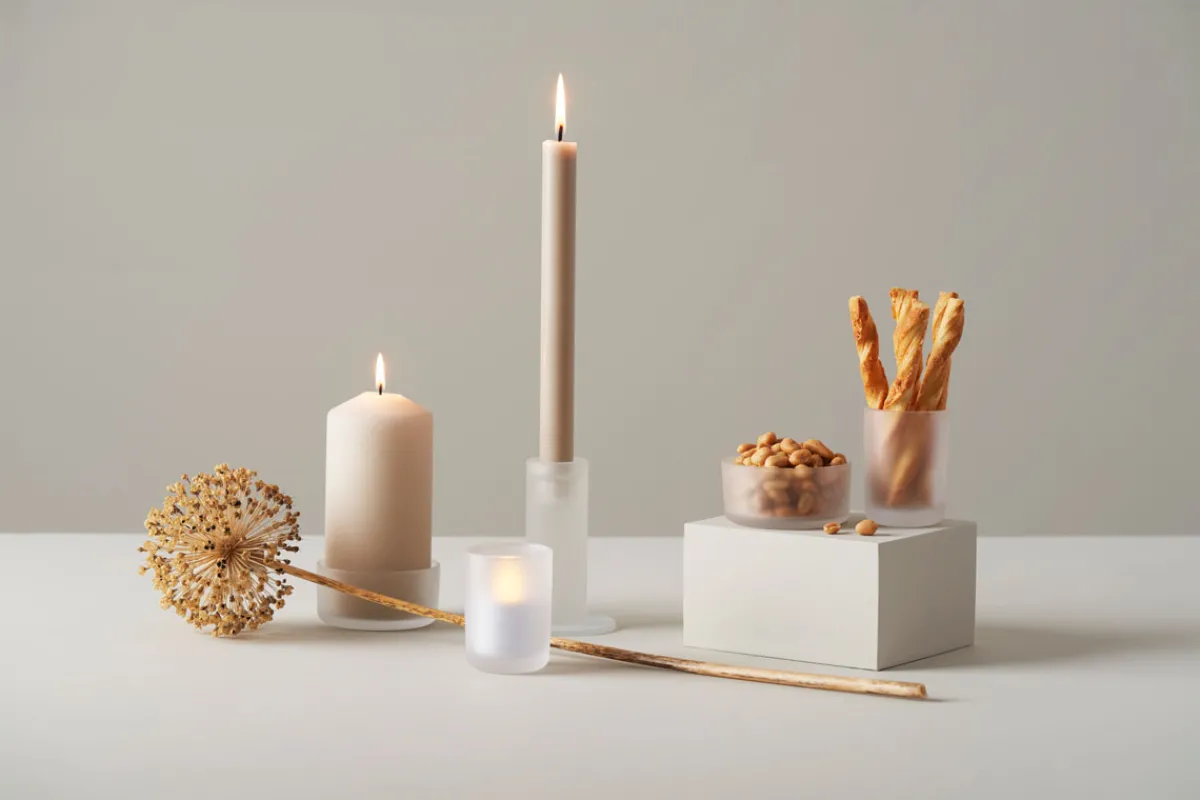 Kerzenhalter>DUNI Kerzenhalter Flake 4 X Ø 8,3 cm