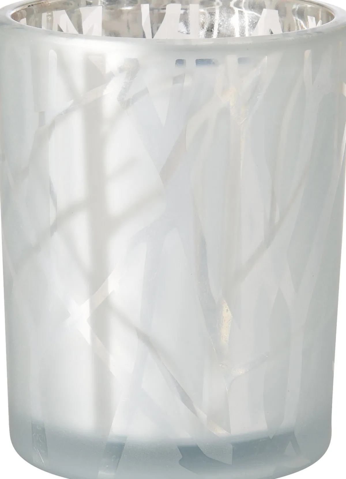 Kerzenhalter>DUNI Kerzenhalter Shimmer 100 x Ø 80 mm Weiß