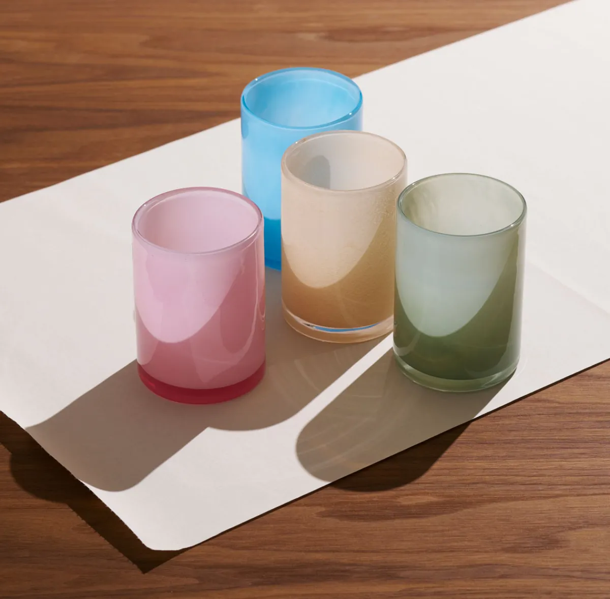 Kerzenhalter>DUNI Kerzenhalter Silky 115 x 85 mm Grün