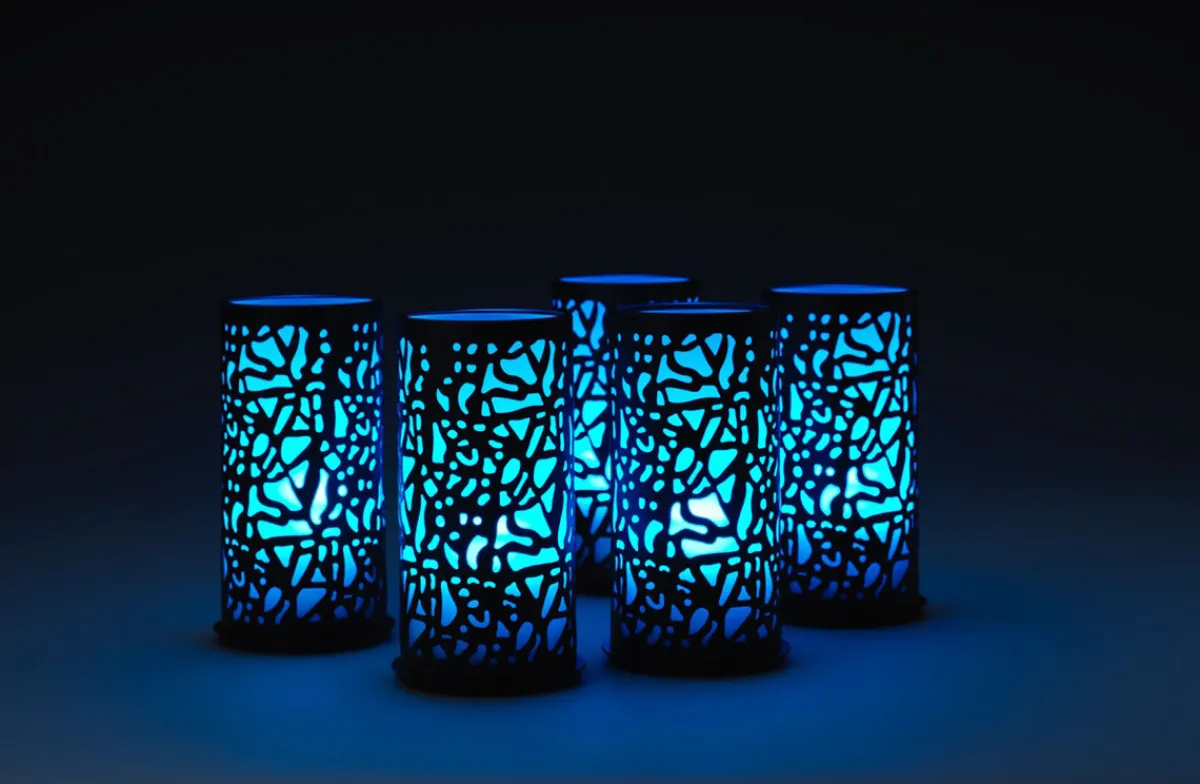 Kerzenhalter>DUNI Kerzenhalter Twist 140 x Ø 75 mm Schwarz