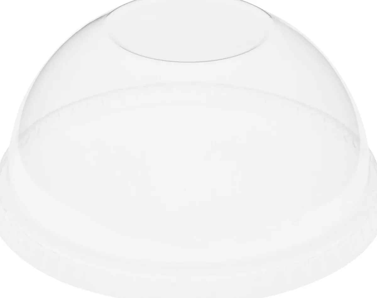 Plastikgläser Und -Becher>DUNI Kuppeldeckel ohne Öffnung für 188004/188005/188006 41/47/59 cl Transparent