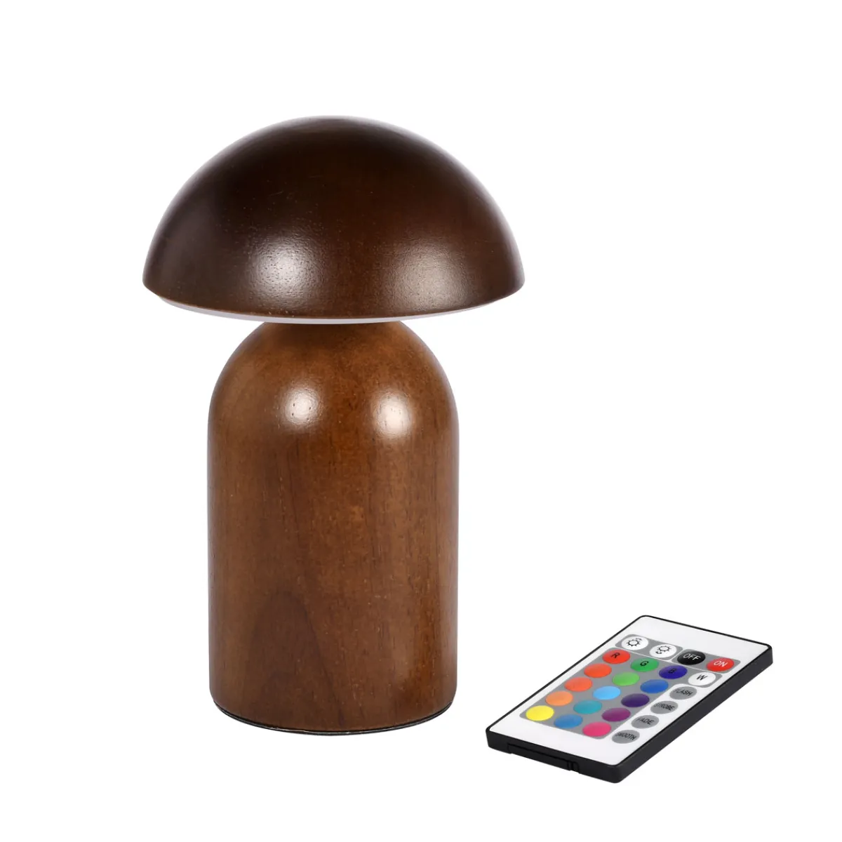 Led Lampen>DUNI LED Lamp Cordless Amanita 18 x Ø 12 cm 19 Std. Braun