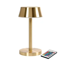 Led Lampen>DUNI LED Lamp Cordless Nour Midi 20 x Ø 10 cm 14 Std. Gold