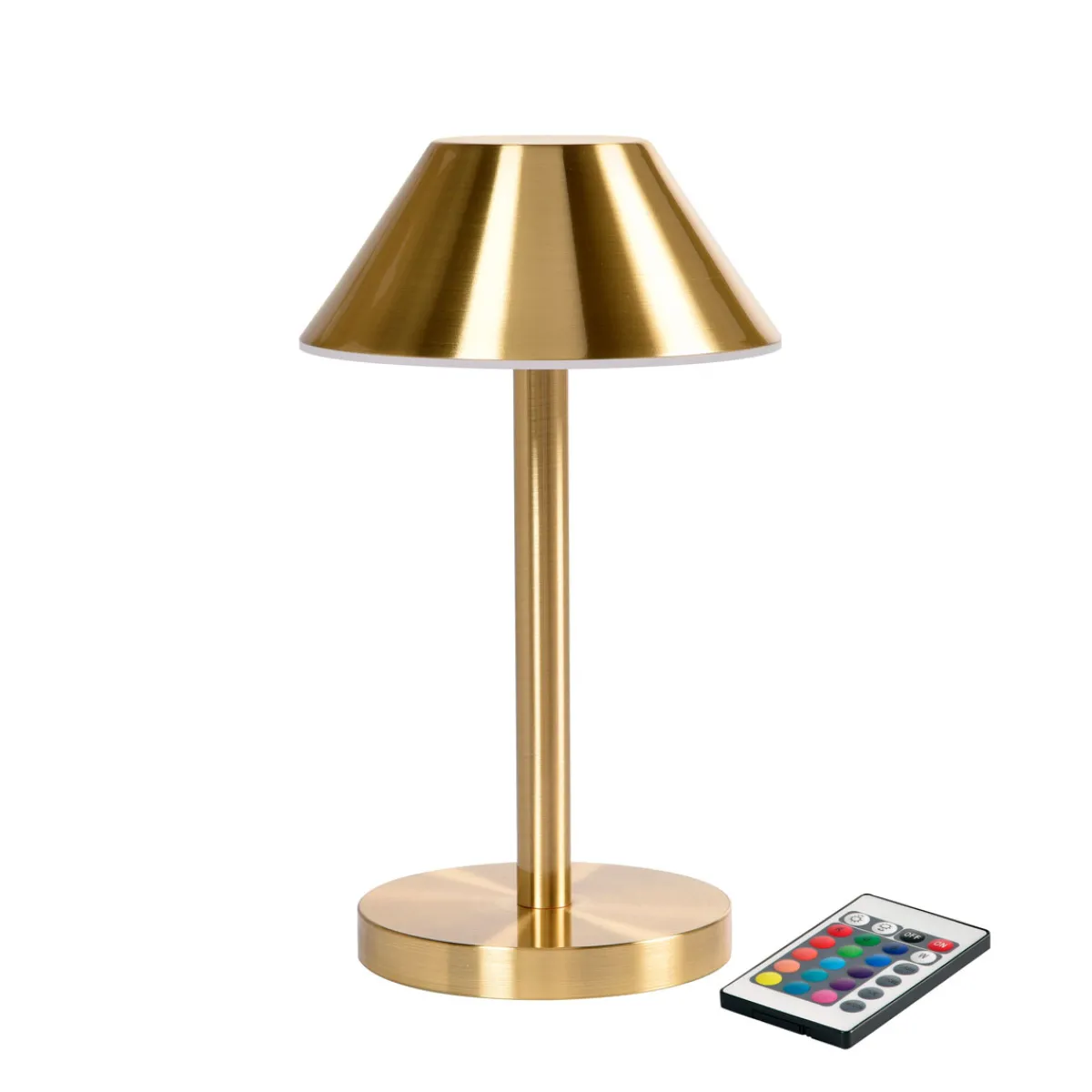 Led Lampen>DUNI LED Lamp Cordless Zelda Midi 21,5 x Ø 12 cm 14 Std. Gold