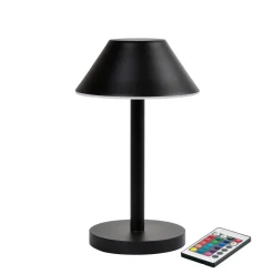 Led Lampen>DUNI LED Lamp Cordless Zelda Midi 21,5 x Ø 12 cm 14 Std. Schwarz