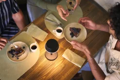 Led Lampen>DUNI LED Lamp Cordless Zelda Midi 21,5 x Ø 12 cm 14 Std. Schwarz