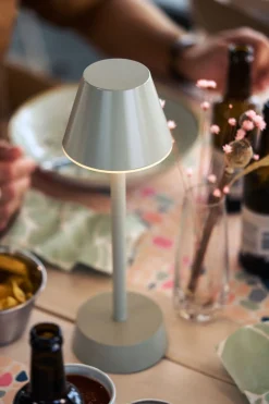 Led Lampen>DUNI LED Lampe kabellos Zelda 32 x Ø 10,3 cm 14 Std. Grün