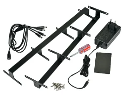 Ladestationen>DUNI LED-Ladestation 430 x 305 Schwarz