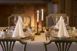 Stabkerzen>DUNI Leuchterkerzen 250 x Ø 22 mm 6 Std. Weiß