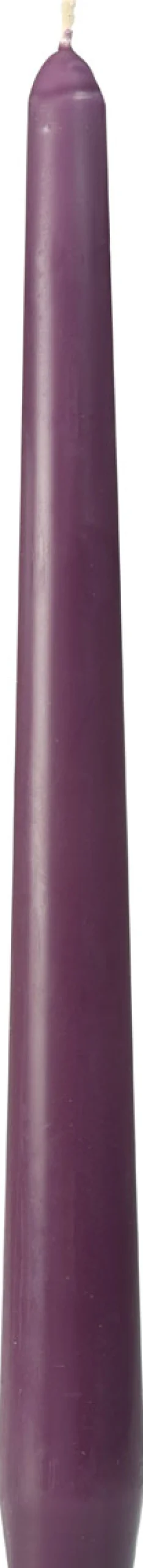 Stabkerzen>DUNI Leuchterkerzen, getaucht 245 x Ø 22 mm 7,5 Std. Plum