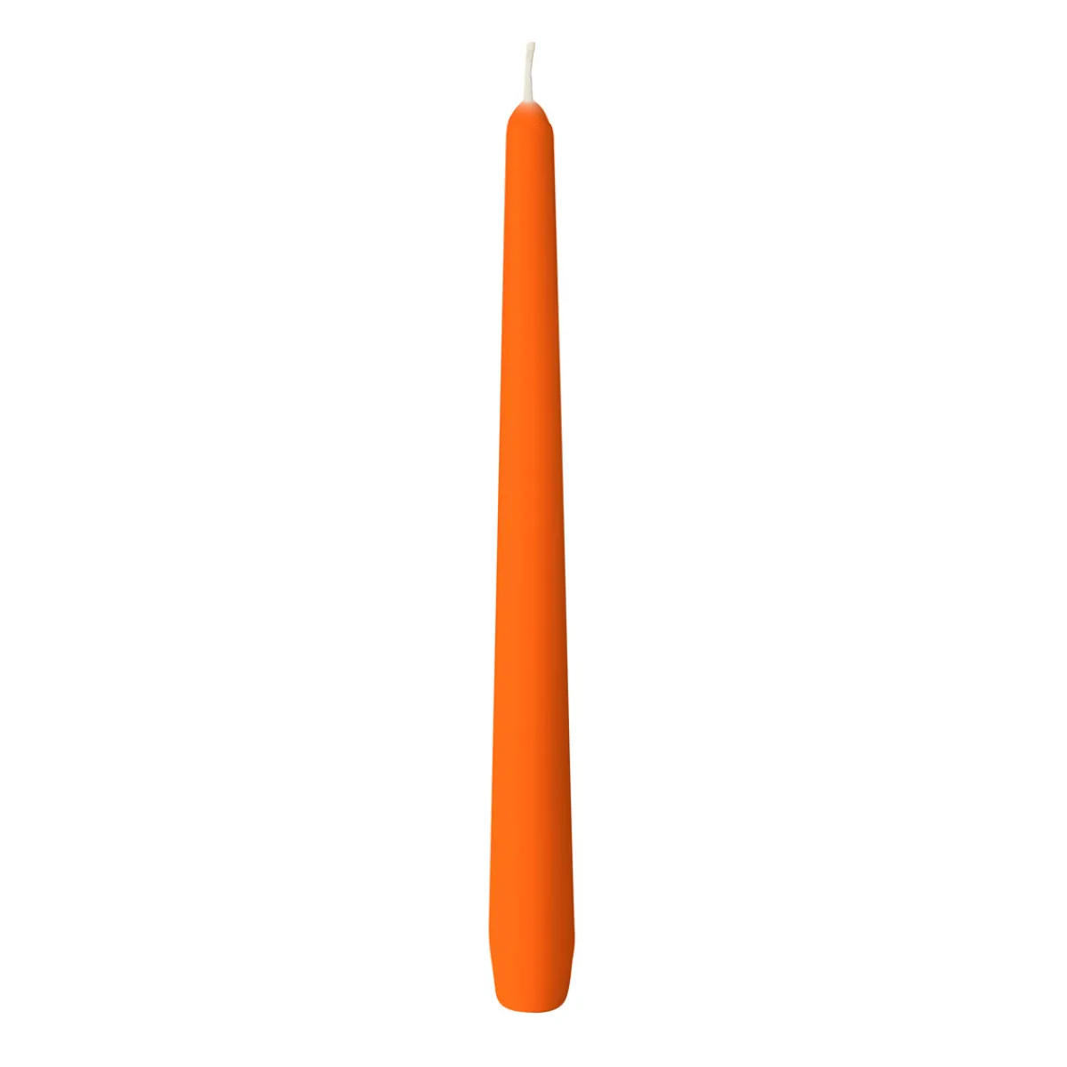 Stabkerzen>DUNI Leuchterkerzen, getaucht 245 x Ø 22 mm 7,5 Std. Sun Orange