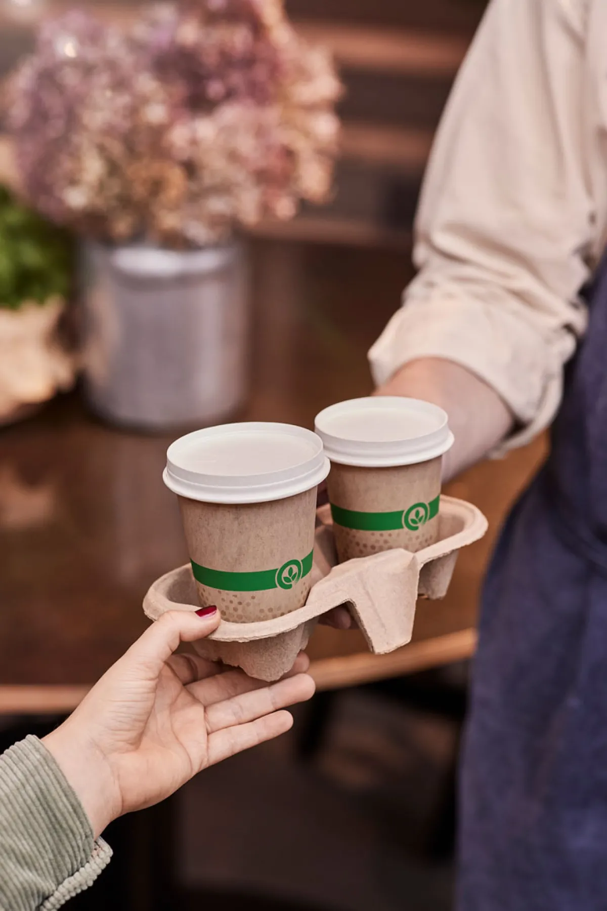 Pappbecher Und -Gläser>DUNI Melli Double Wall Thermobecher 47 cl Mehrfarbig