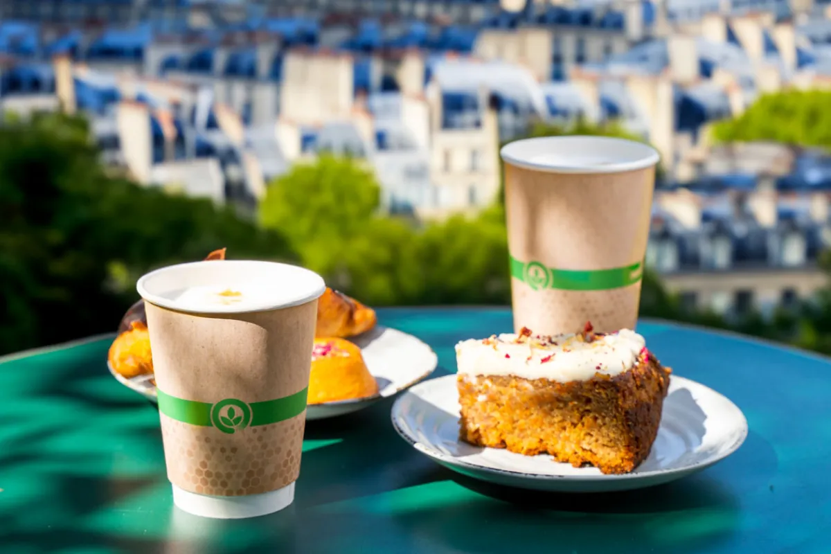 Pappbecher Und -Gläser>DUNI Melli Double Wall Thermobecher 47 cl Mehrfarbig