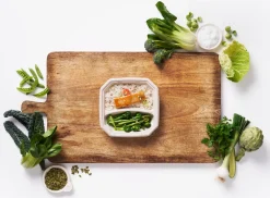 Schalen>DUNI Octabagasse® 520/340 ml Braun 2-Teilung