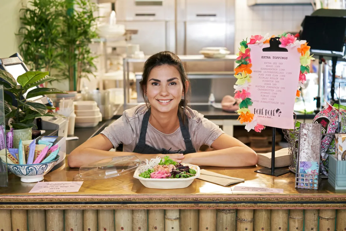 Schalen>DUNI Octabagasse® 400 ml Braun ungeteilt