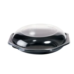 Schalen>DUNI Octabowl® 230 x 230 x 72 mm Schwarz ungeteilt