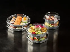 Boxen>DUNI Octaview 823 ml Grau ungeteilt