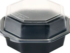 Schalen>DUNI Octaview® 160 x 160 x 80 mm Schwarz ungeteilt