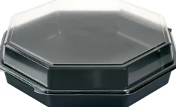 Schalen>DUNI Octaview® 305 x 305 x 80 mm Schwarz ungeteilt