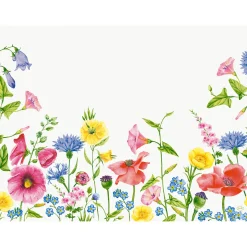Tischsets>DUNI Papier-Tischset 30 x 40 cm Flowy Meadow