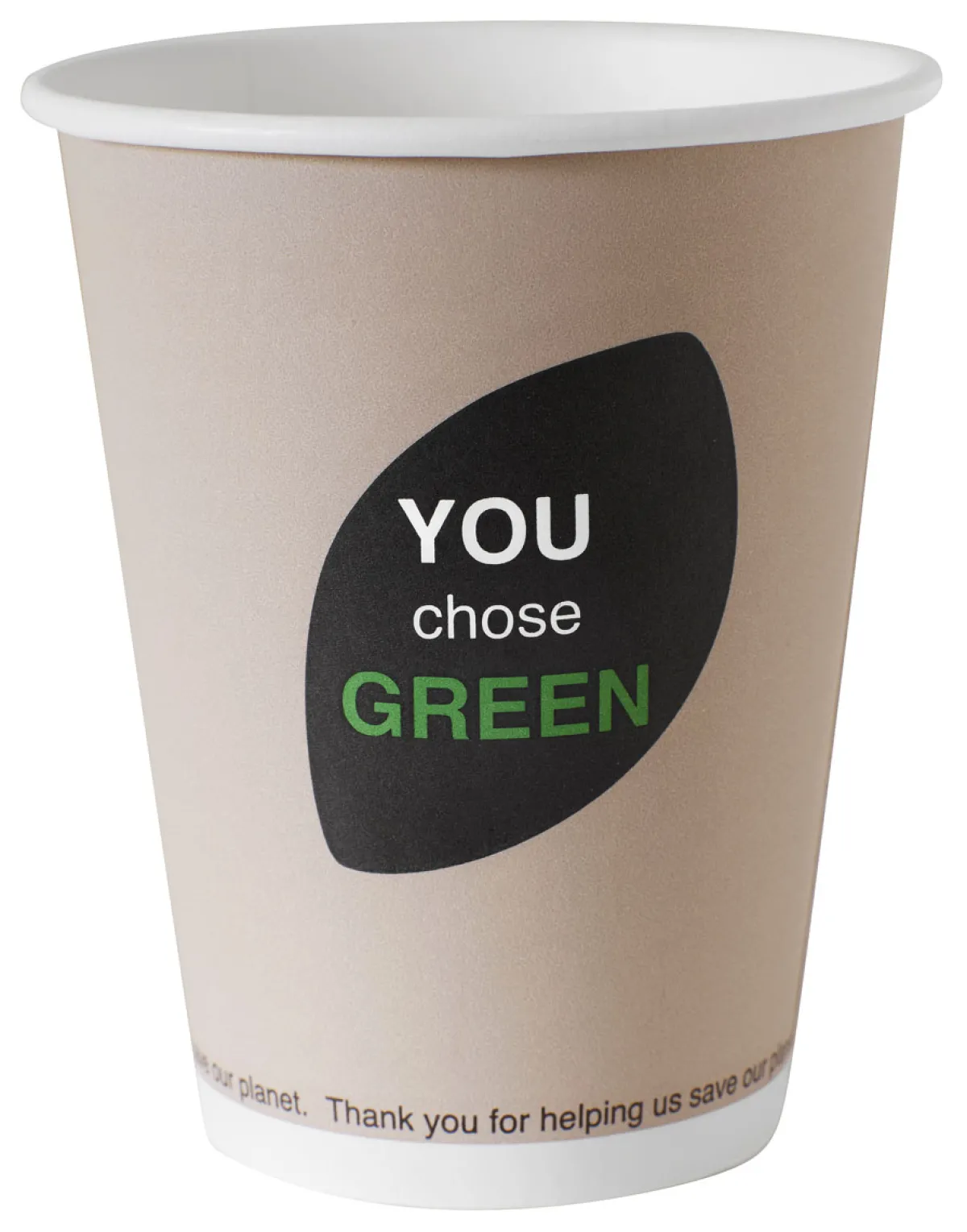 Pappbecher Und -Gläser>DUNI Pappbecher 24 cl Thank You