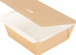 Siegelschalen>DUNIFORM Pappbox quadratisch, M 115 x 115 x 50 mm Braun ungeteilt