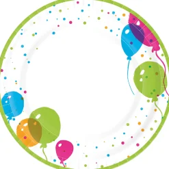 Pappteller- Und Schalen>PAPER + DESIGN Pappteller Ø 22 cm Splash Balloons