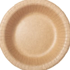 Pappteller- Und Schalen>DUNI Papptellertief 50 cl Braun ungeteilt