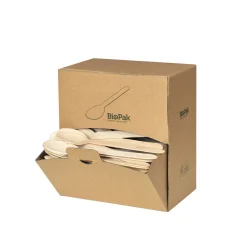 Holzbesteckspender>DUNI Petite Löffel Besteckspender 16 cm Natürlich