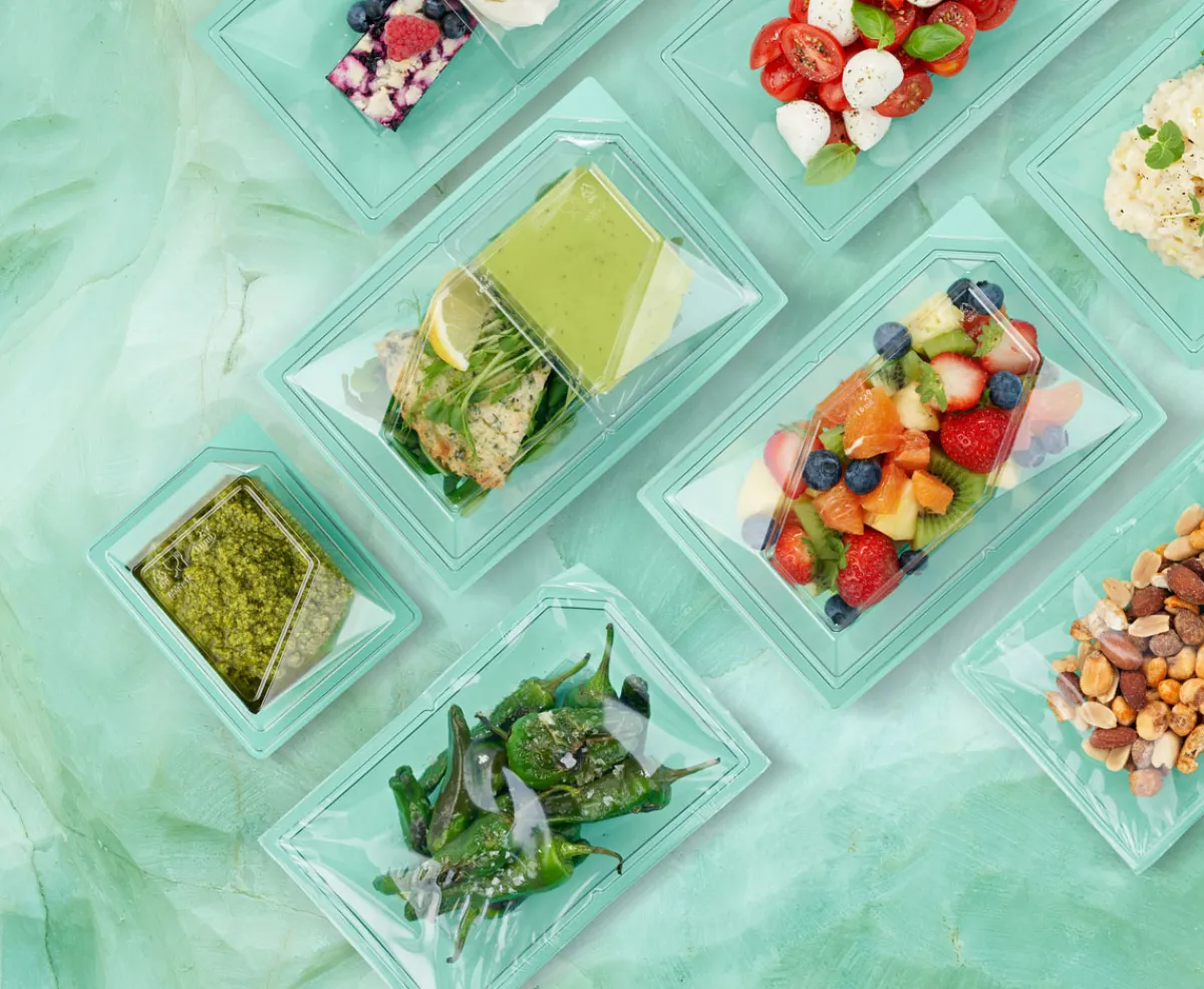 Boxen>DUNIFORM Polardeli petit 300 ml Transparent ungeteilt