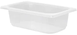 Siegelschalen>DUNIFORM PP-Schale 1/4 GN 265 x 161 x 80 mm Transparent ungeteilt