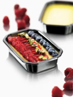 Siegelschalen>DUNIFORM PP-Schale Caterline 227 x 178 x 40 mm Schwarz ungeteilt