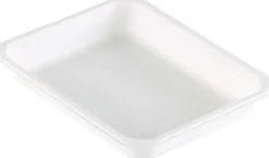 Siegelschalen>DUNIFORM PP-Schale Caterline 227 x 178 x 32 mm Weiß ungeteilt