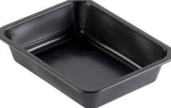 Siegelschalen>DUNIFORM PP-Schale Caterline 227 x 178 x 50 mm Schwarz ungeteilt