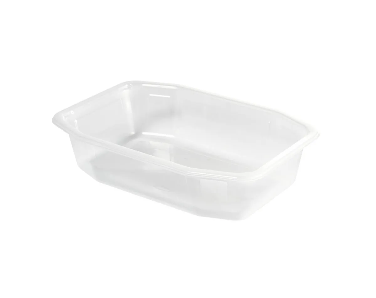 Siegelschalen>DUNIFORM PP-Schale HMR 215 x 148 x 50 mm Transparent ungeteilt