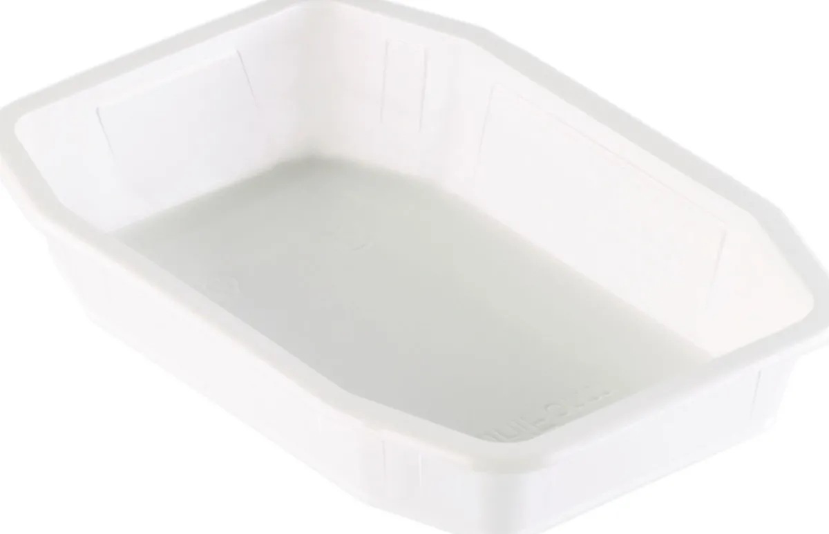 Siegelschalen>DUNIFORM PP-Schale HMR 215 x 148 x 40 mm Weiß ungeteilt