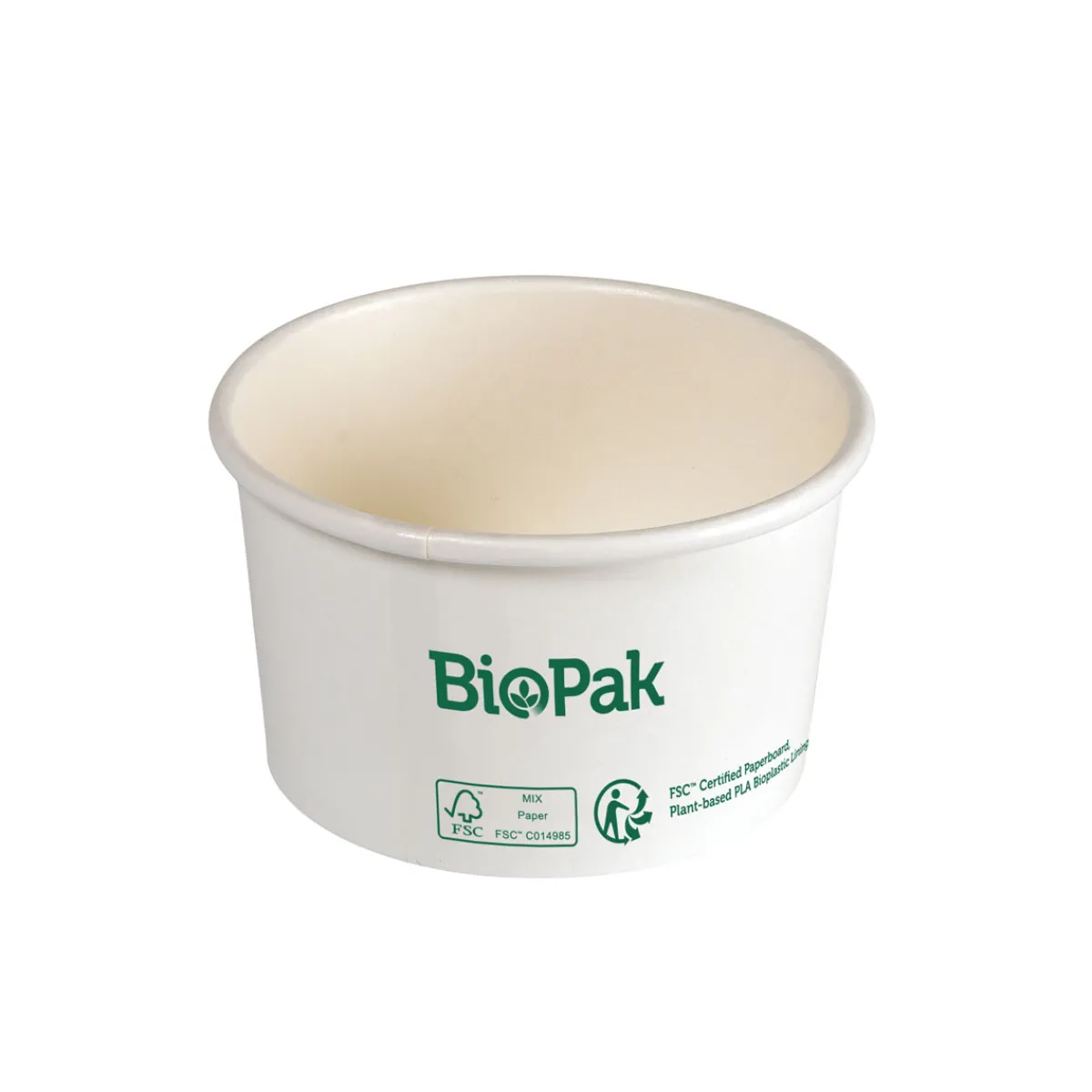 Schalen>DUNI Ronda Bowl Short 190 ml Weiß ungeteilt