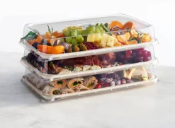 Frischetabletts>DUNI RPET Deckel für 196522 460 x 300 x 65 mm Transparent