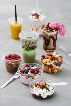 Plastikgläser Und -Becher>DUNI RPET Einsatz für Gläser Crystal 188001/188002 12 cl Transparent