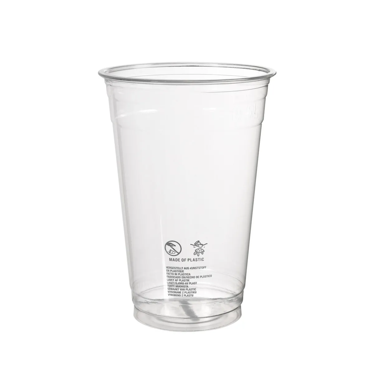 Plastikgläser Und -Becher>DUNI RPET Glas Crystal 59 cl Transparent