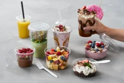 Plastikgläser Und -Becher>DUNI RPET Glas Crystal 27 cl Transparent