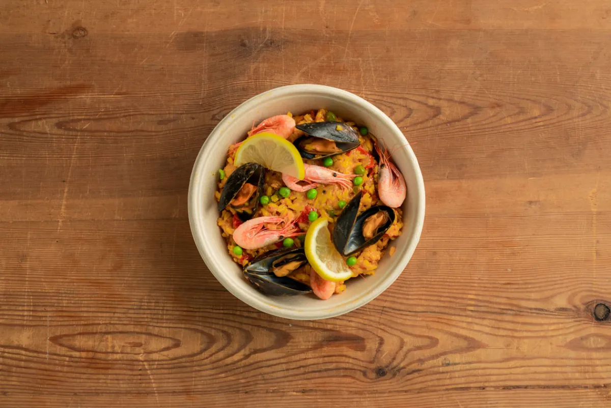 Schalen>DUNI Salatschale Bagasse 600 ml Braun ungeteilt