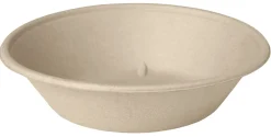 Schalen>DUNI Salatschale Bagasse 800 ml Braun ungeteilt