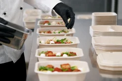 Siegelschalen>DUNIFORM Schale HMR 215 x 148 x 50 mm Braun ungeteilt