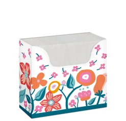 Serviettenspender>DUNI Serviettenboxen 33 x 33 cm Vibrant Bloom 1-lagig