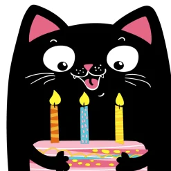 Servietten Im Lunchformat>PAPER + DESIGN Silhouettes Airlaid Serviette 33 x 33 cm Party Cat