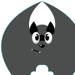 Servietten Im Lunchformat>PAPER + DESIGN Silhouettes Airlaid Serviette 33 cm Cute Bat