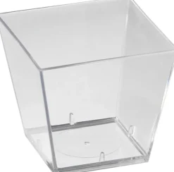 Amuse-Bouche>DUNI Square 49 x 49 x 46 mm Transparent ungeteilt