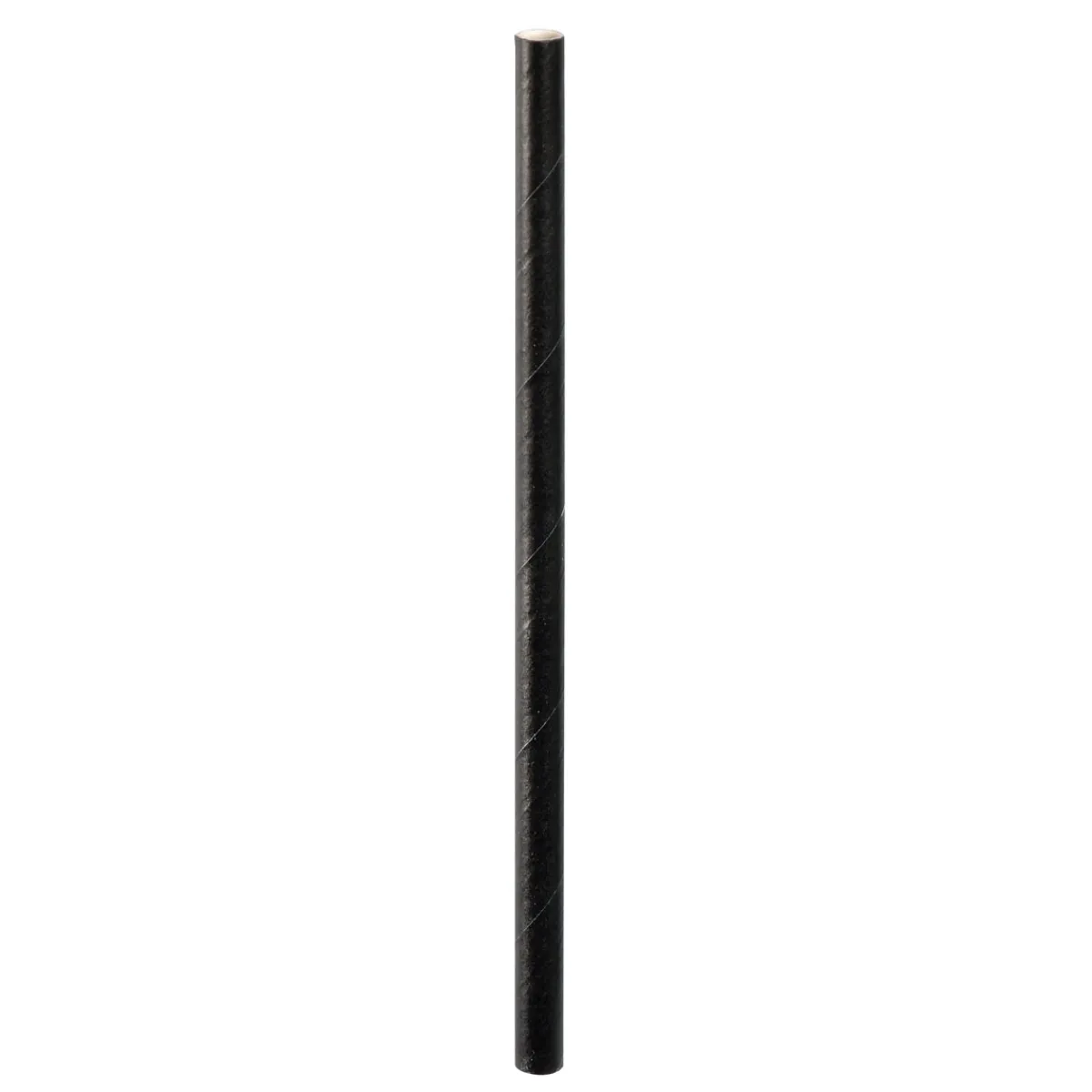 Strohhalme>DUNI Strohhalme 15 cm x Ø 6 mm Schwarz