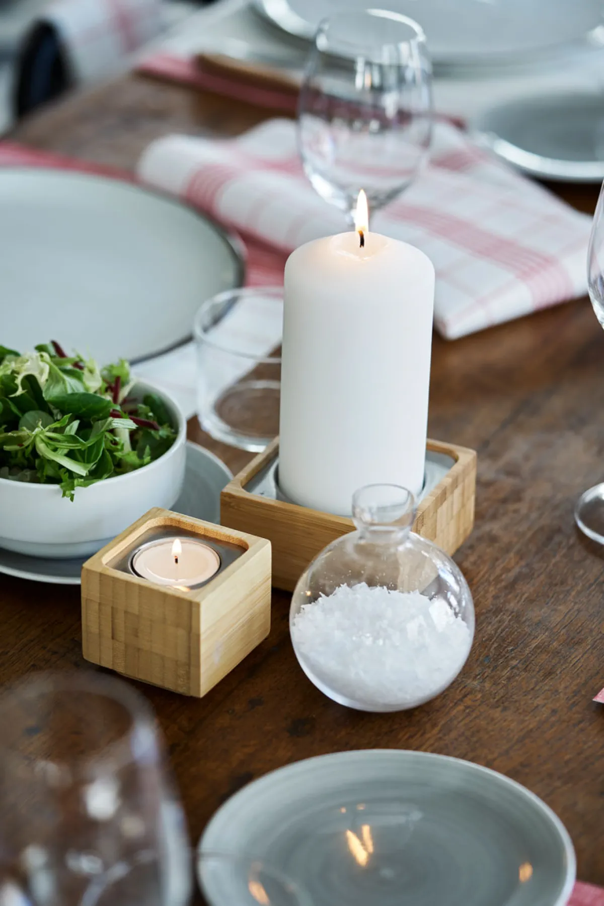 Stumpenkerzen>DUNI Stumpenkerze matt 150 x Ø 70 mm 50 Std. Weiß